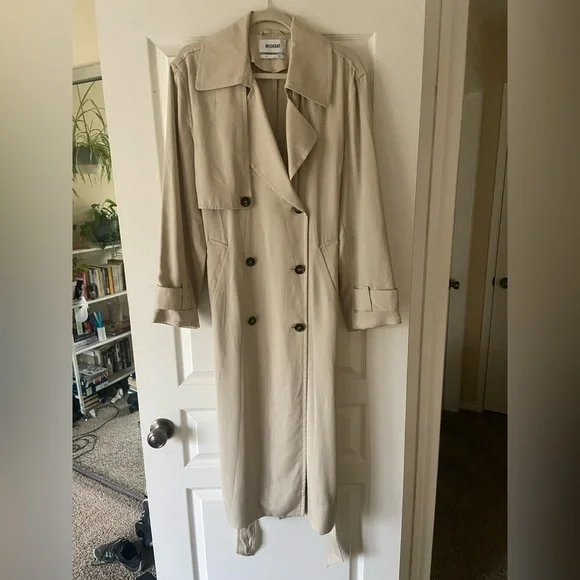 Weekday Cassidy Tench Coat - Picture 5 of 7